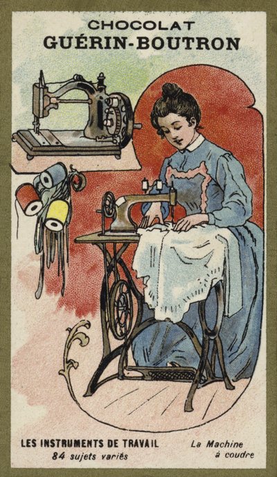 La machine à coudre - French School