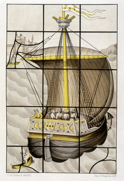 Le navire de Jacques Cœur - French School
