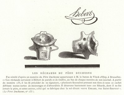 Les poêles du Père Duchesne - French School