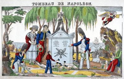 Le tombeau de Napoléon Bonaparte sur l