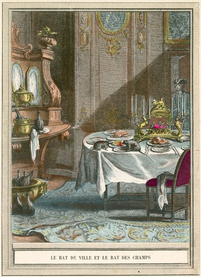 Le rat de ville et le rat des champs - French School