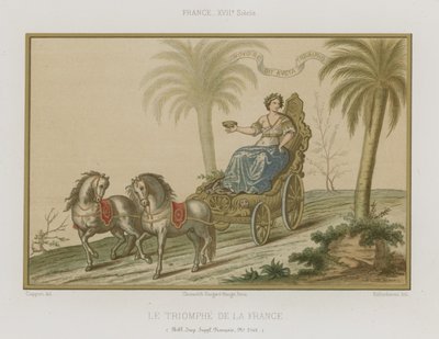 Le triomphe de la France - French School