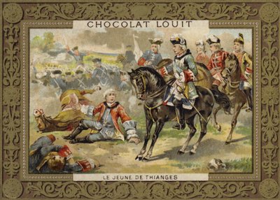 Le jeune de Thianges, soldat français - French School