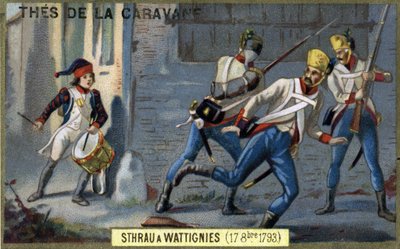 Le jeune tambour Sthrau est tombé en héros lors de la bataille de Wattignies le 16 octobre - French School