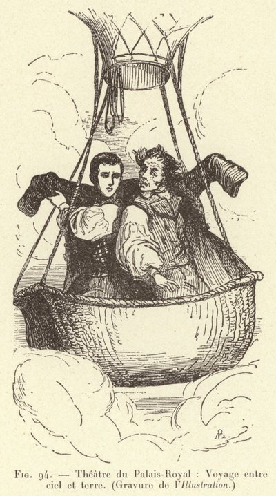 Théâtre du Palais-Royal: Voyage entre ciel et terre - French School