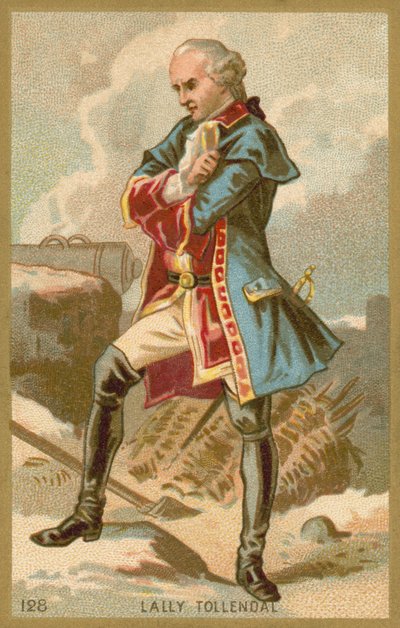 Thomas Arthur, comte de Lally, baron de Tollendal, général français - French School