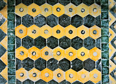 Carreaux de la chapelle de Saint Cucuphas - French School