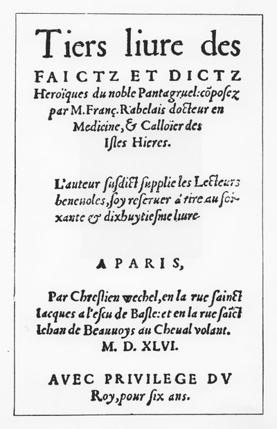 Page de titre de 