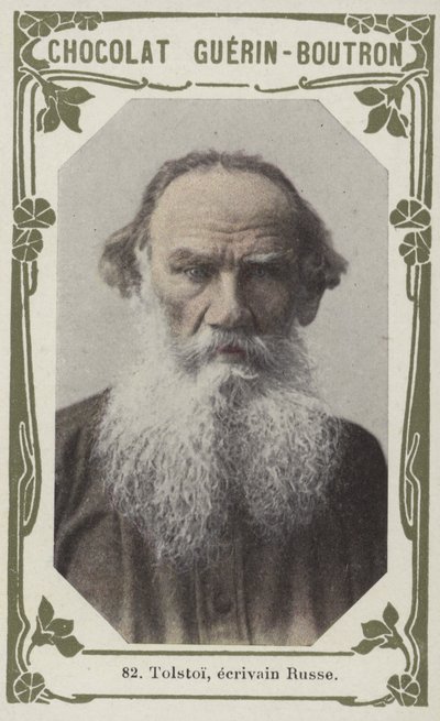Tolstoï, écrivain Russe - French School