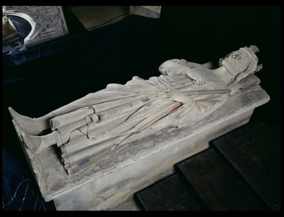 Tombe de Charles Martel (690-741) - French School
