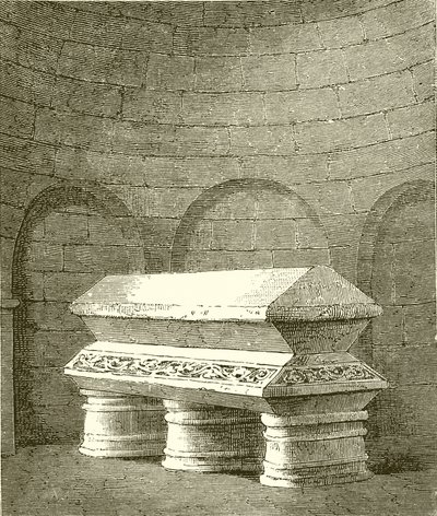 Tombe de Sainte Radegonde - French School