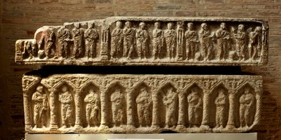Tombe de Guillaume Taillefer, Comte de Toulouse, 4e-5e siècle - French School