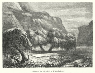 Tombeau de Napoléon à Sainte-Hélène - French School