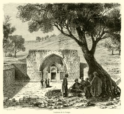 Tombeau de la Vierge (gravure) - French School