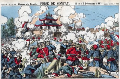 Guerre du Tonkin : prise de Sontay, 16 et 17 décembre - French School