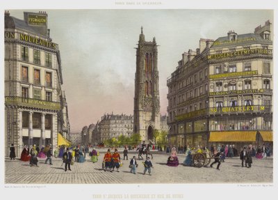 Tour St Jacques-La-Boucherie Et Rue De Rivoli - French School