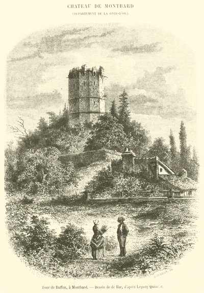 Tour de Buffon, à Montbard - French School