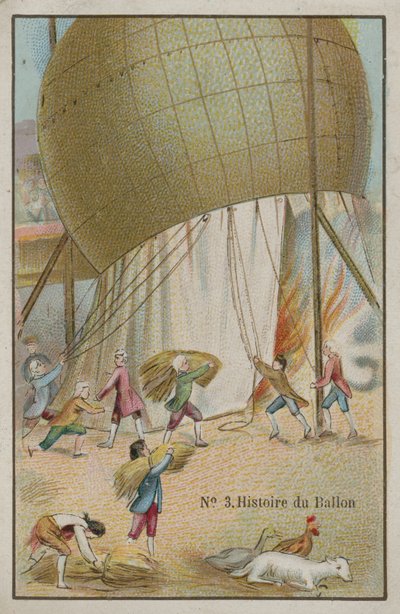 Carte de commerce avec une image de l