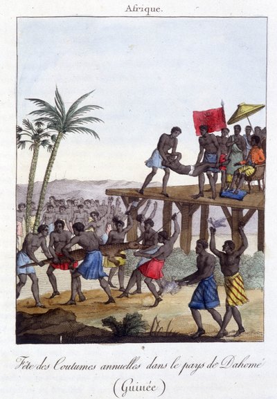 Fête traditionnelle en Guinée - French School