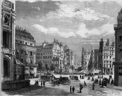 Transformations de Paris sous le Second Empire, Paris haussmannien : vue de l
