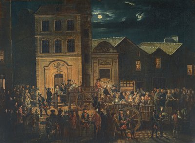 Transport des prostituées de la prison Saint-Martin à l