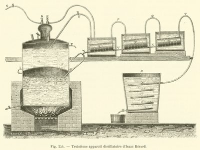 Troisième appareil distillatoire d