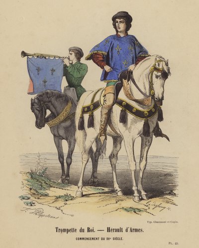 Trompette du Roi, Héraut d