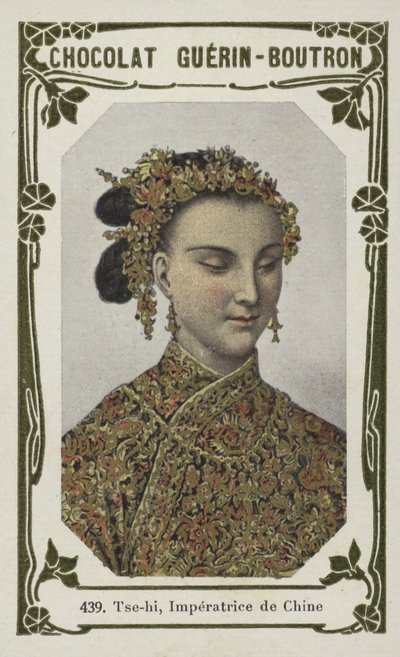 Tse-hi, Impératrice de Chine - French School