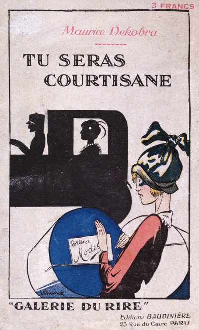Tu Seras Courtisane, couverture d