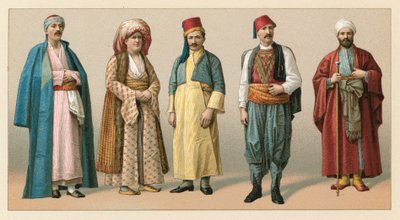 Costume turc - French School