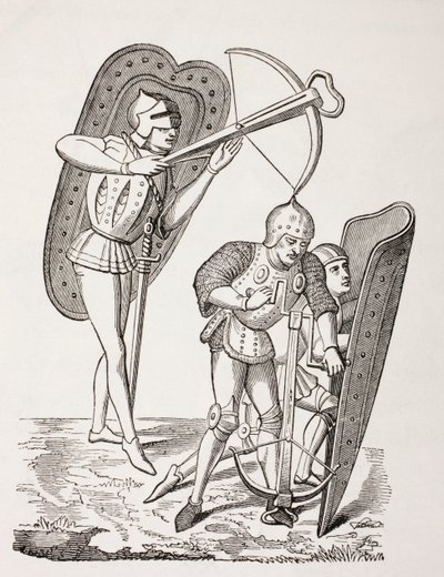 Deux arbalétriers français du XVe siècle, l