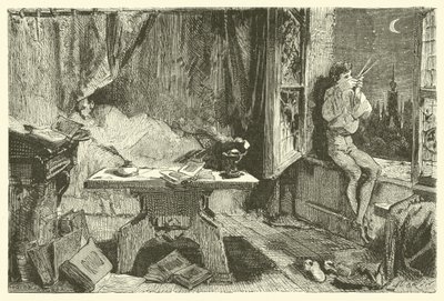Tycho Brahe mesurant la distance qui sépare les étoiles - French School
