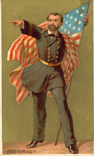 Ulysses S. Grant, soldat et homme politique américain - French School