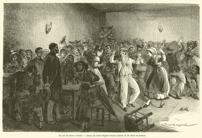 Un bal de noces à Salers - French School