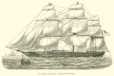 Un clipper américain - French School