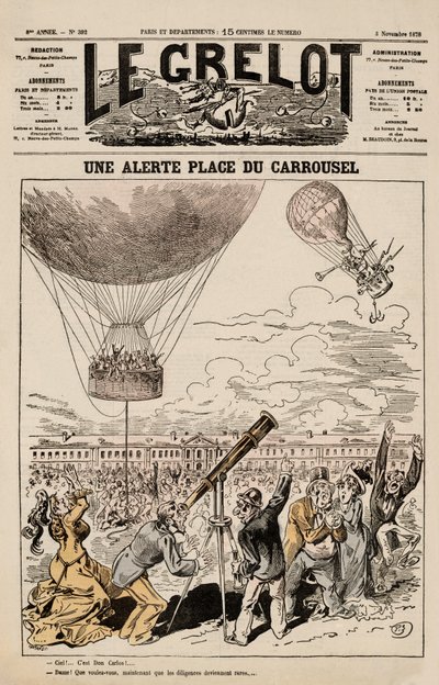 Une Alerte, Place du Carrousel, du Grelot, 3 novembre - French School