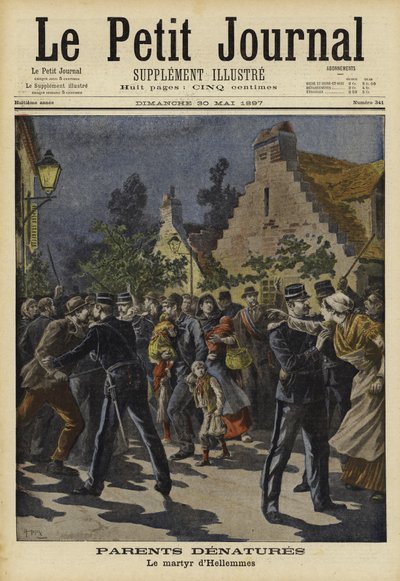 Parents indignes, Hellemmes, France, 1897 - French School
