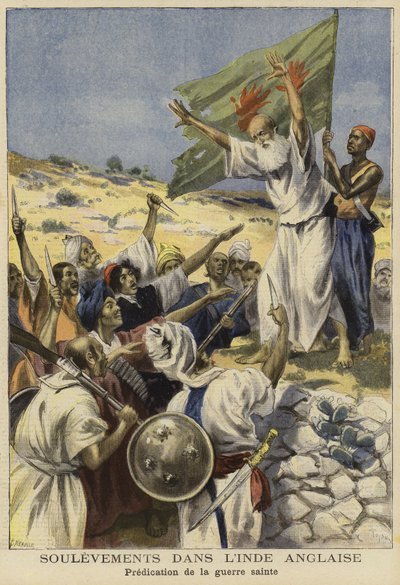Soulèvements en Inde, 1897 - French School