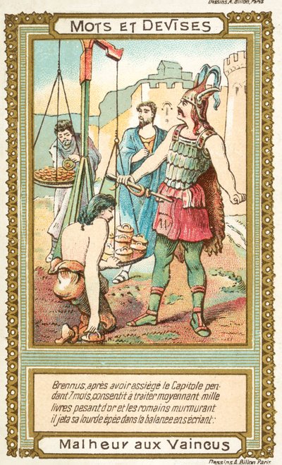 Vae Victis (Malheur aux vaincus) - French School