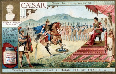 Vercingétorix se rendant à César, en l