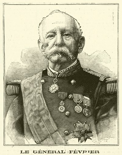 Victor Fevrier, général français - French School