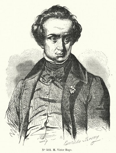 Victor Hugo, romancier et dramaturge français - French School