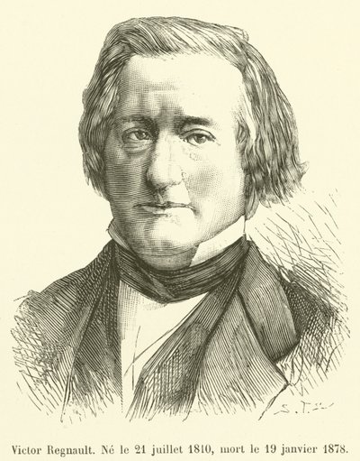 Victor Regnault, né le 21 juillet 1810, mort le 19 janvier 1878 - French School