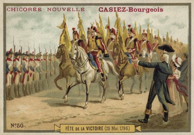 Parade de la victoire, 29 mai 1796 - French School