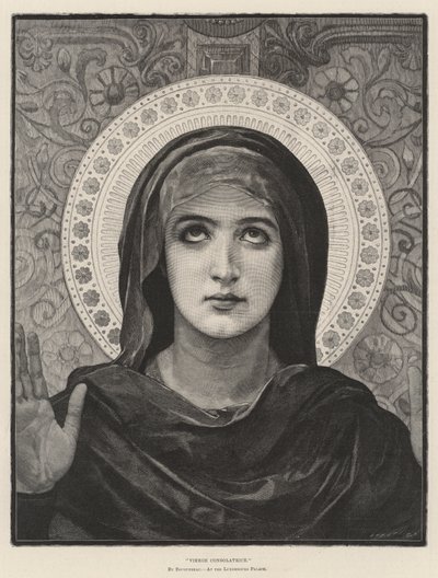 Vierge Consolatrice, au Palais du Luxembourg - French School