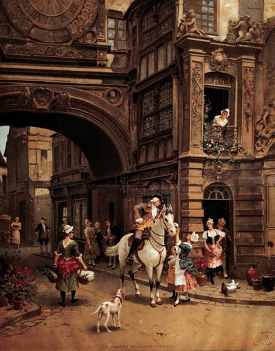 Vue de la rue de l