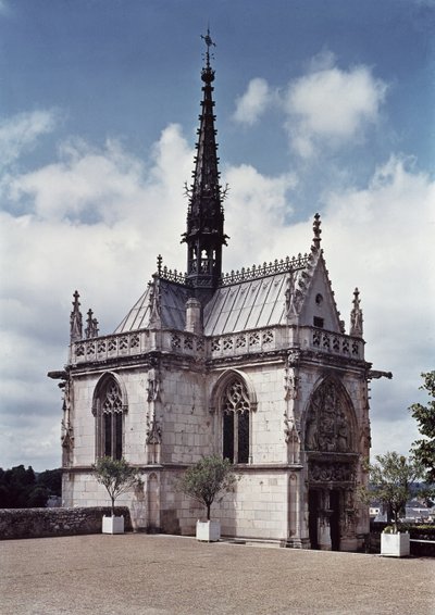 Vue de la Chapelle Saint-Hubert du Château d