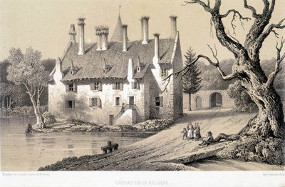 Vue du Château de la Bellière (Côtes-d