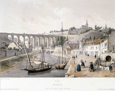 Vue du viaduc de Dinan (Côtes-d