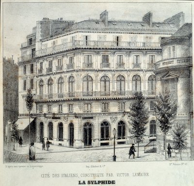 Vue de la Maison Dorée (ou Maison d